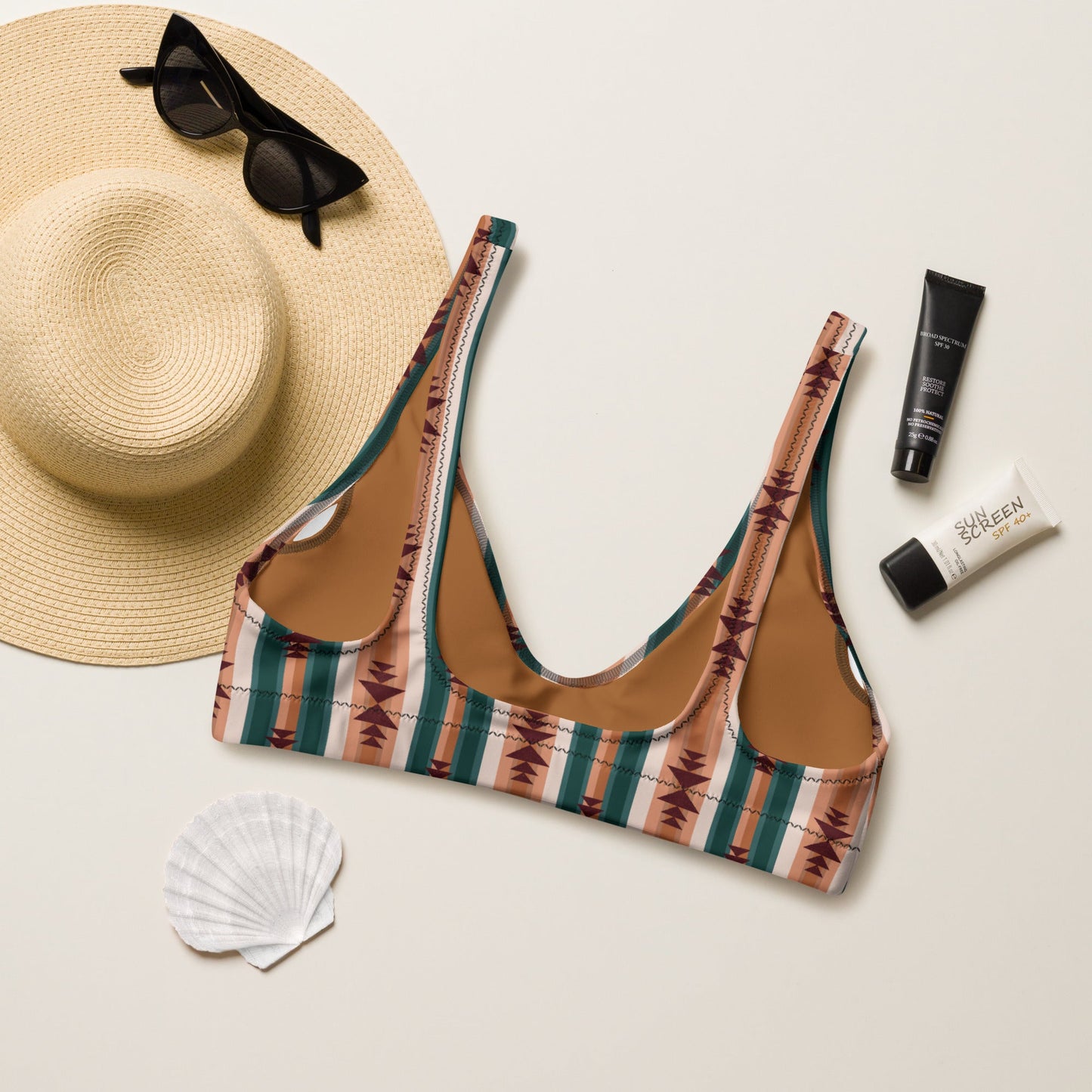 Aztec Bikini Top