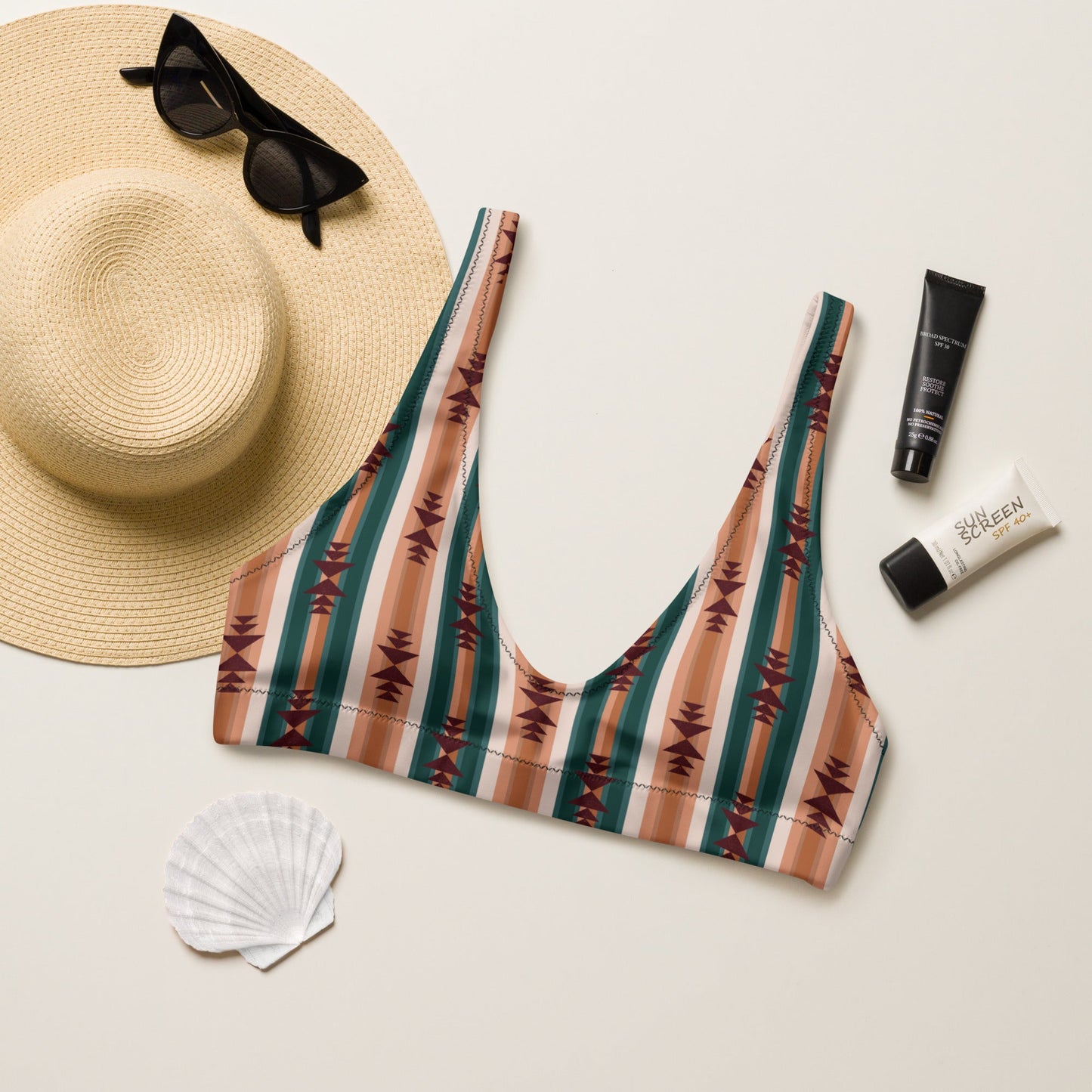Aztec Bikini Top