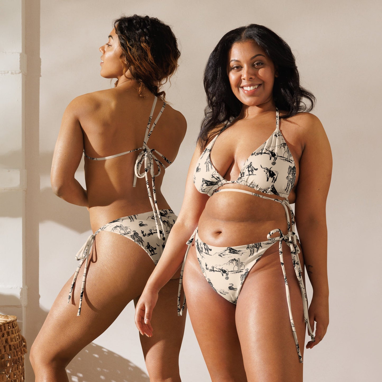 Cowboy Ranch String Bikini