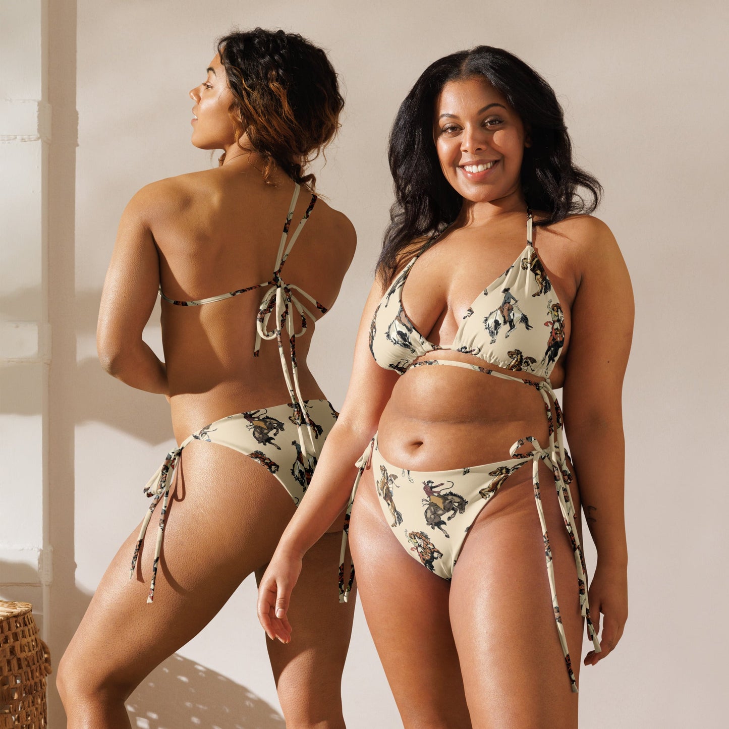 Vintage Cowgirl String Bikini