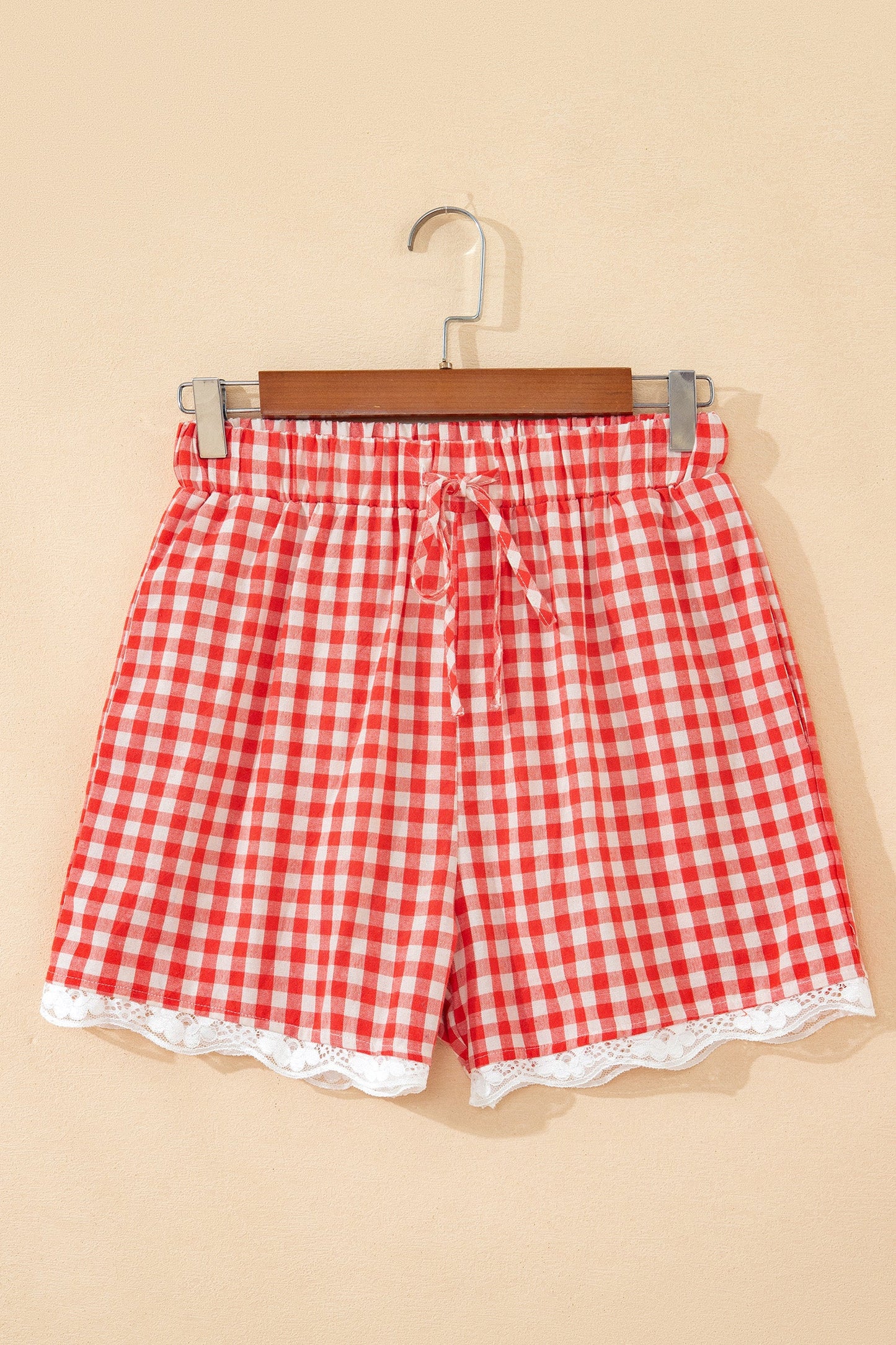 Red Rock Gingham Shorts