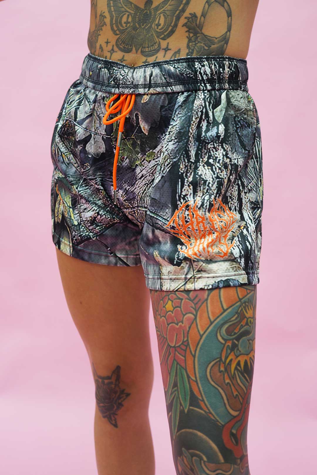 Camo Training Mesh Shorts