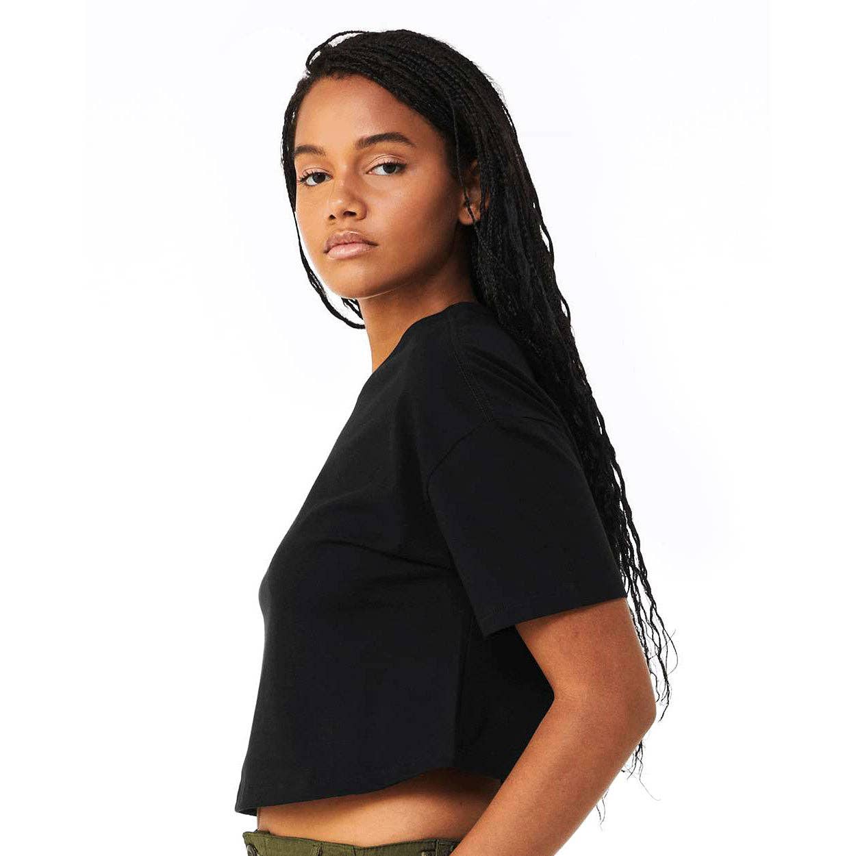 Mangler Patched Crop Tee