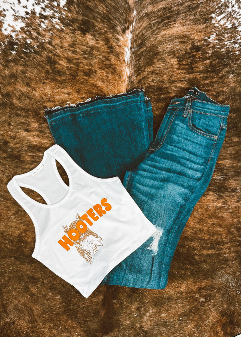 Hooters Cropped Tank Top