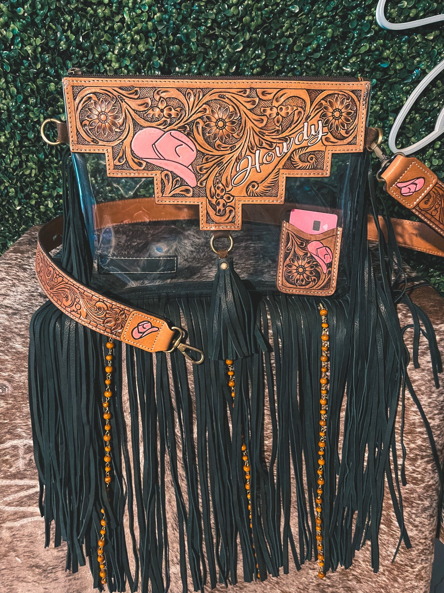 Howdy NFR Clear Bag Purse