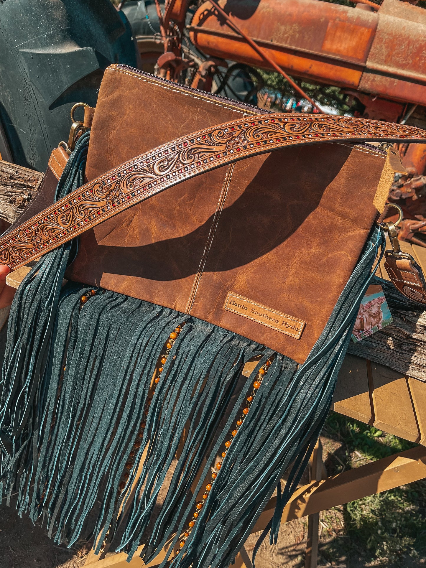 Don’t Chase Cowboys Crossbody