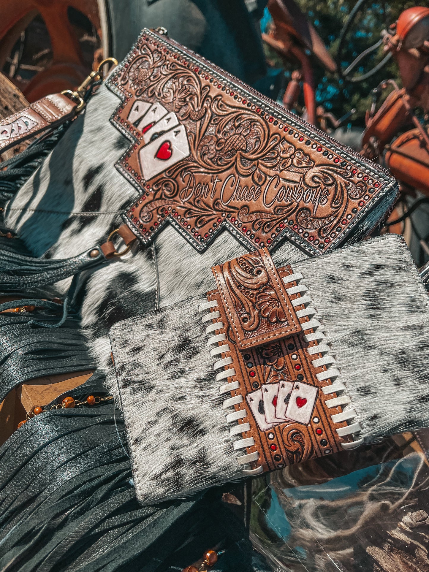 Don’t Chase Cowboys Crossbody
