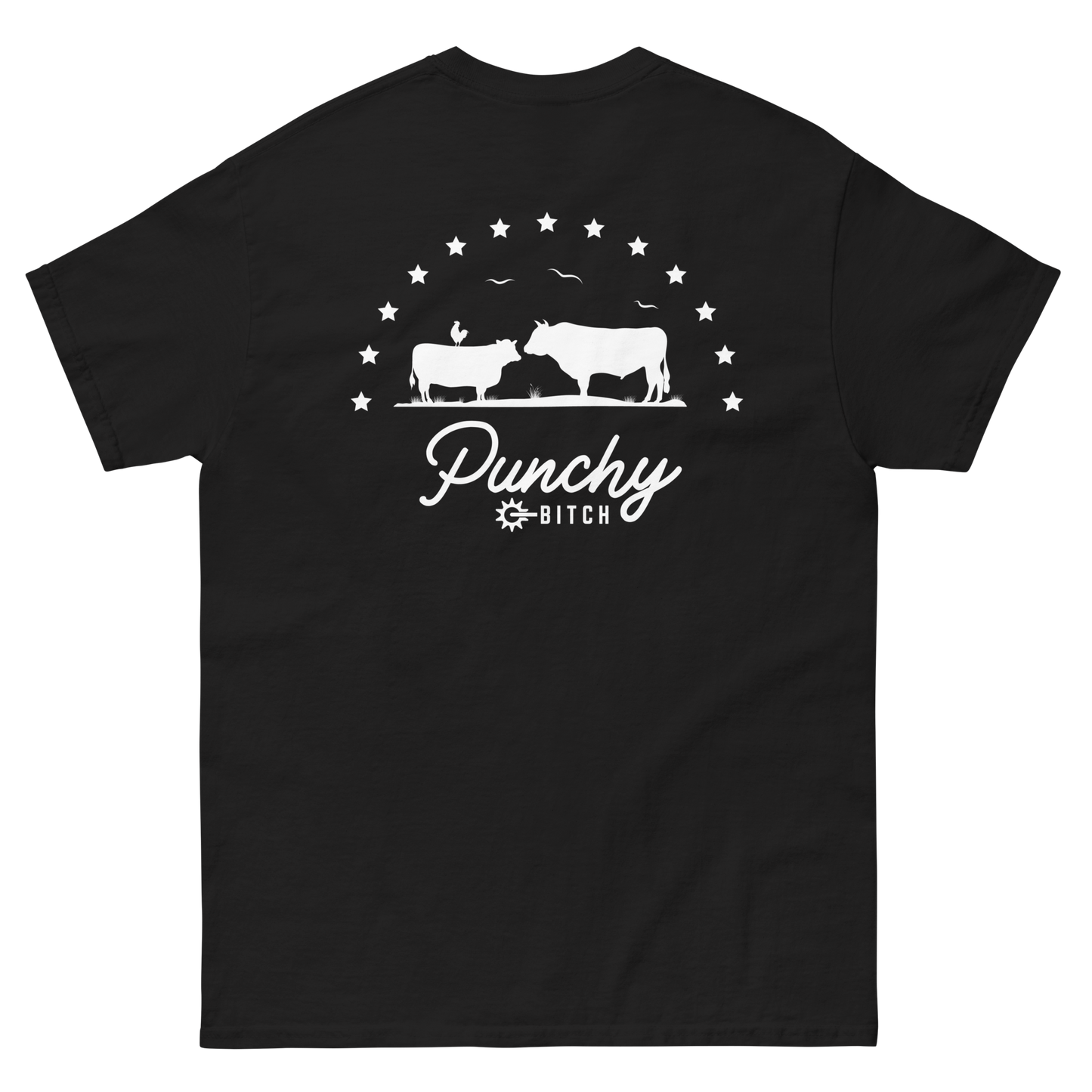 Punchy B Cow Tee