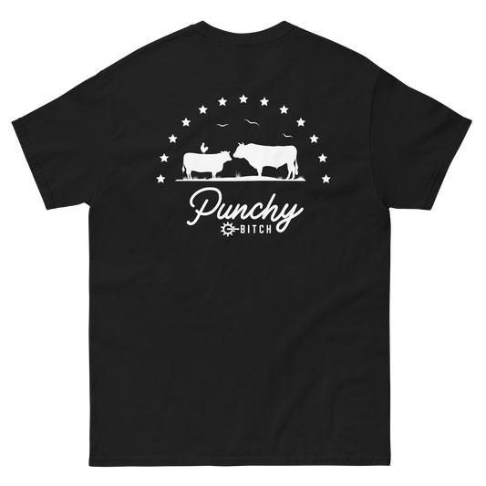 Punchy B Cow Tee