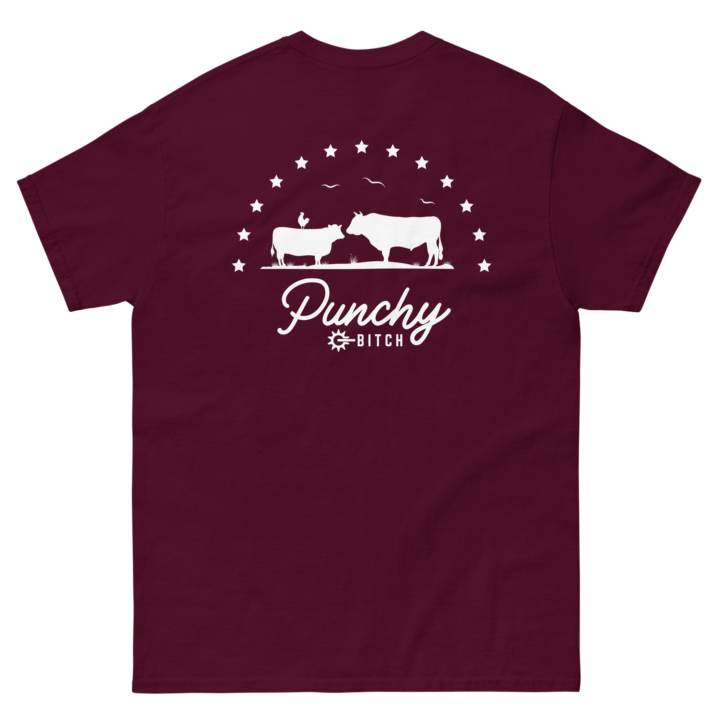 Punchy B Cow Tee