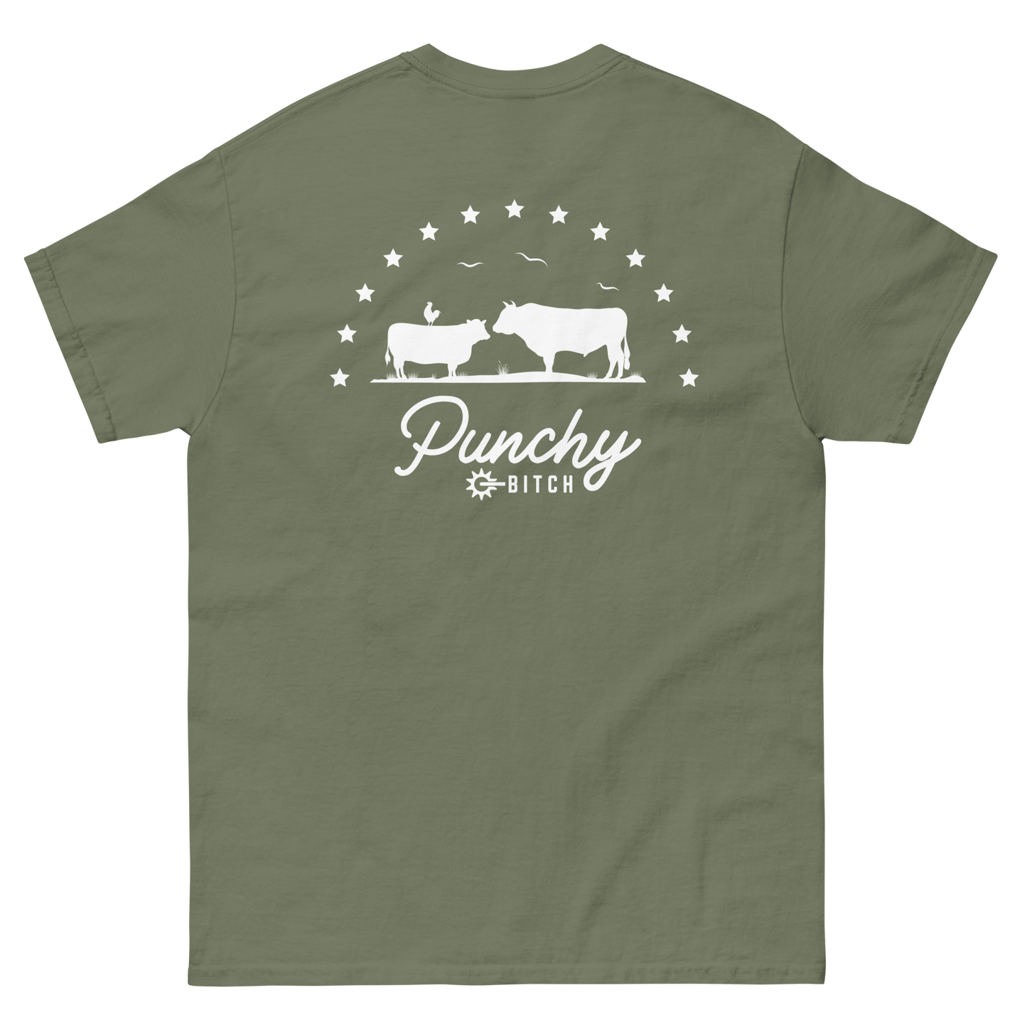 Punchy B Cow Tee