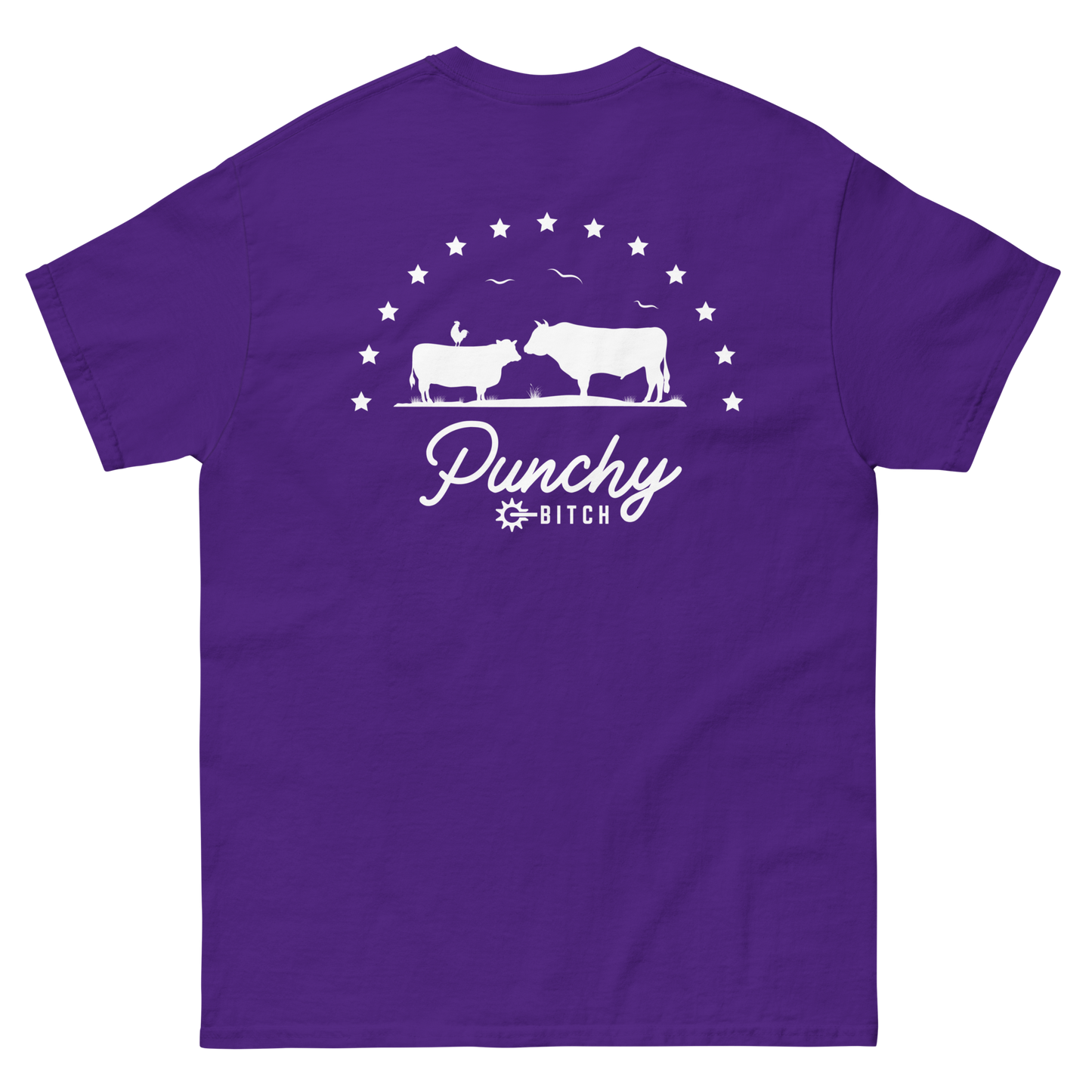 Punchy B Cow Tee