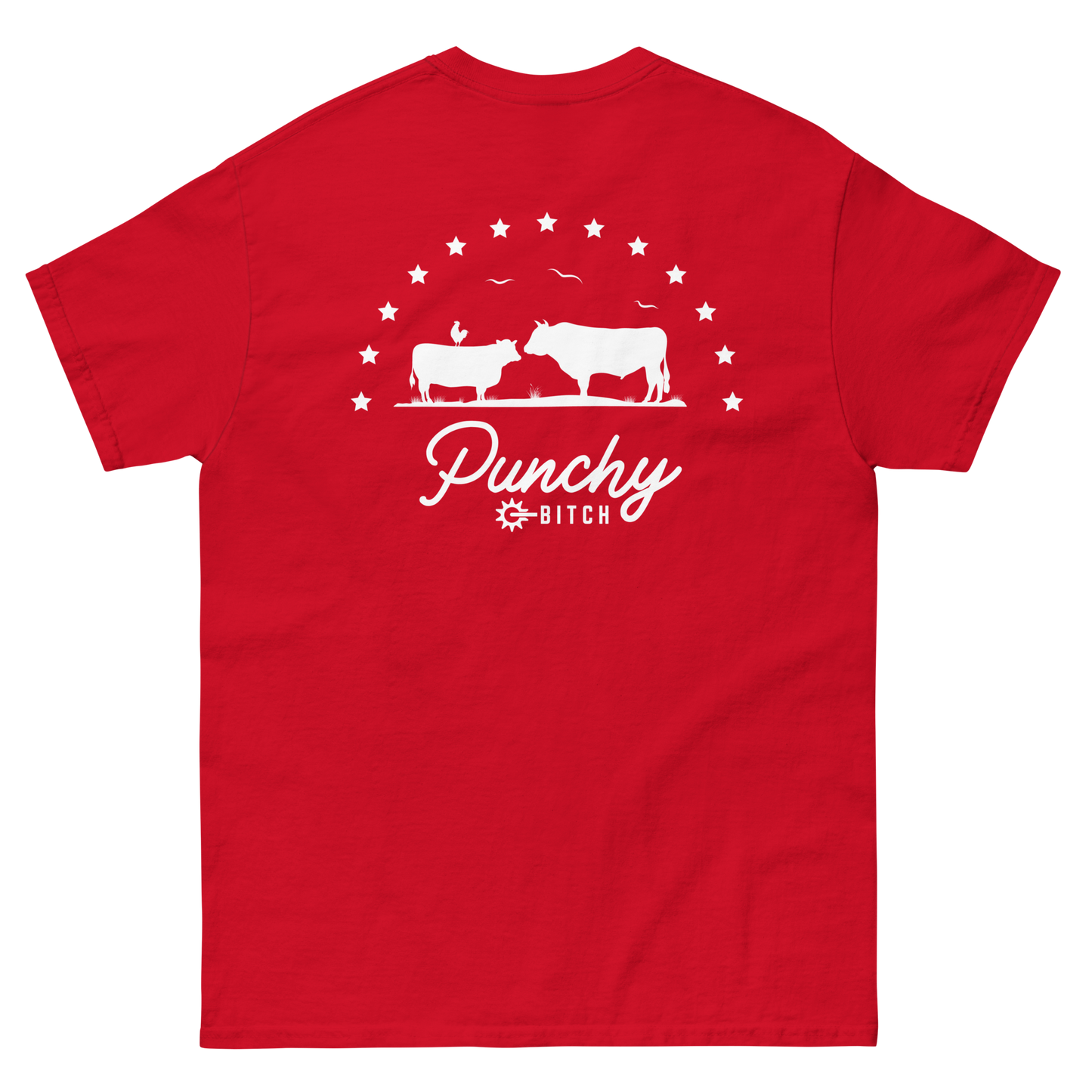 Punchy B Cow Tee