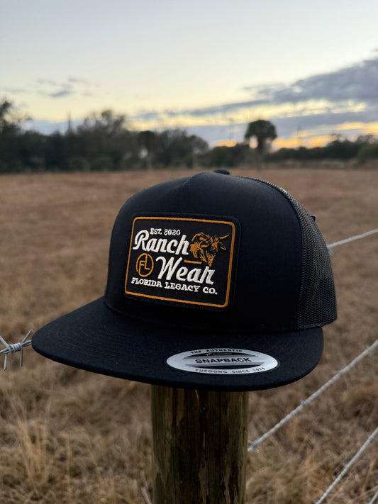 Midnight Ranch Wear Patch Hat