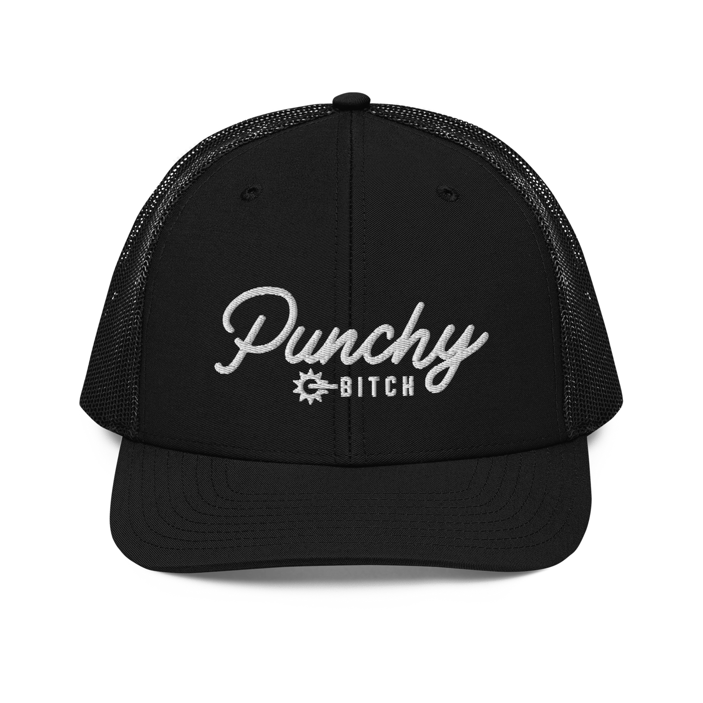 Punchy Bitch Hat - White Logo