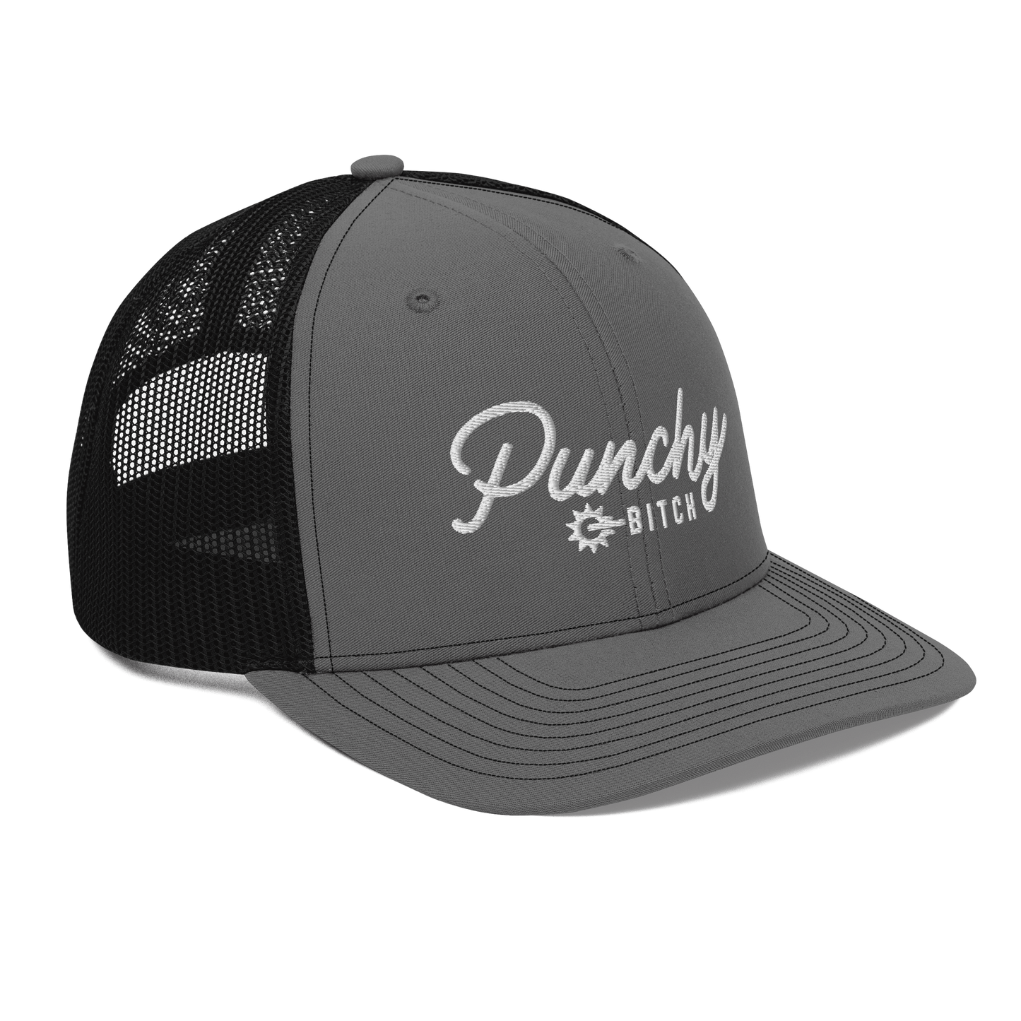 Punchy Bitch Hat - White Logo